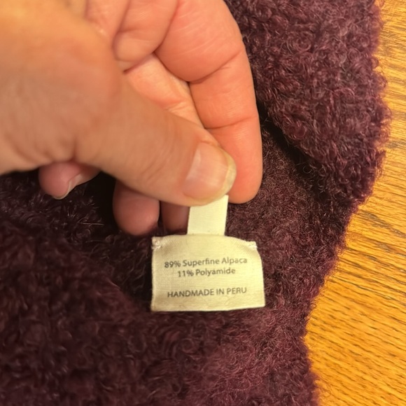 Mozh Mozh alpaca sweater  - colorblock - Picture 4 of 4